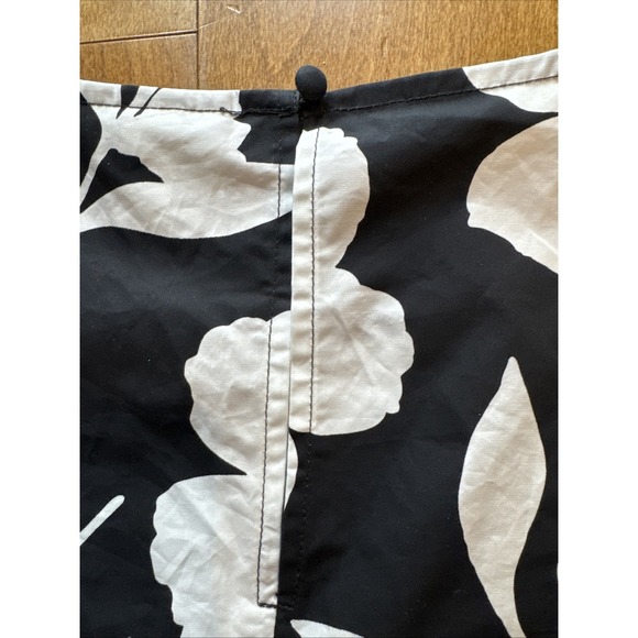 Kate Spade Target Women's Classic Black Rose Crop Tank Top Size Small - Picture 7 of 7